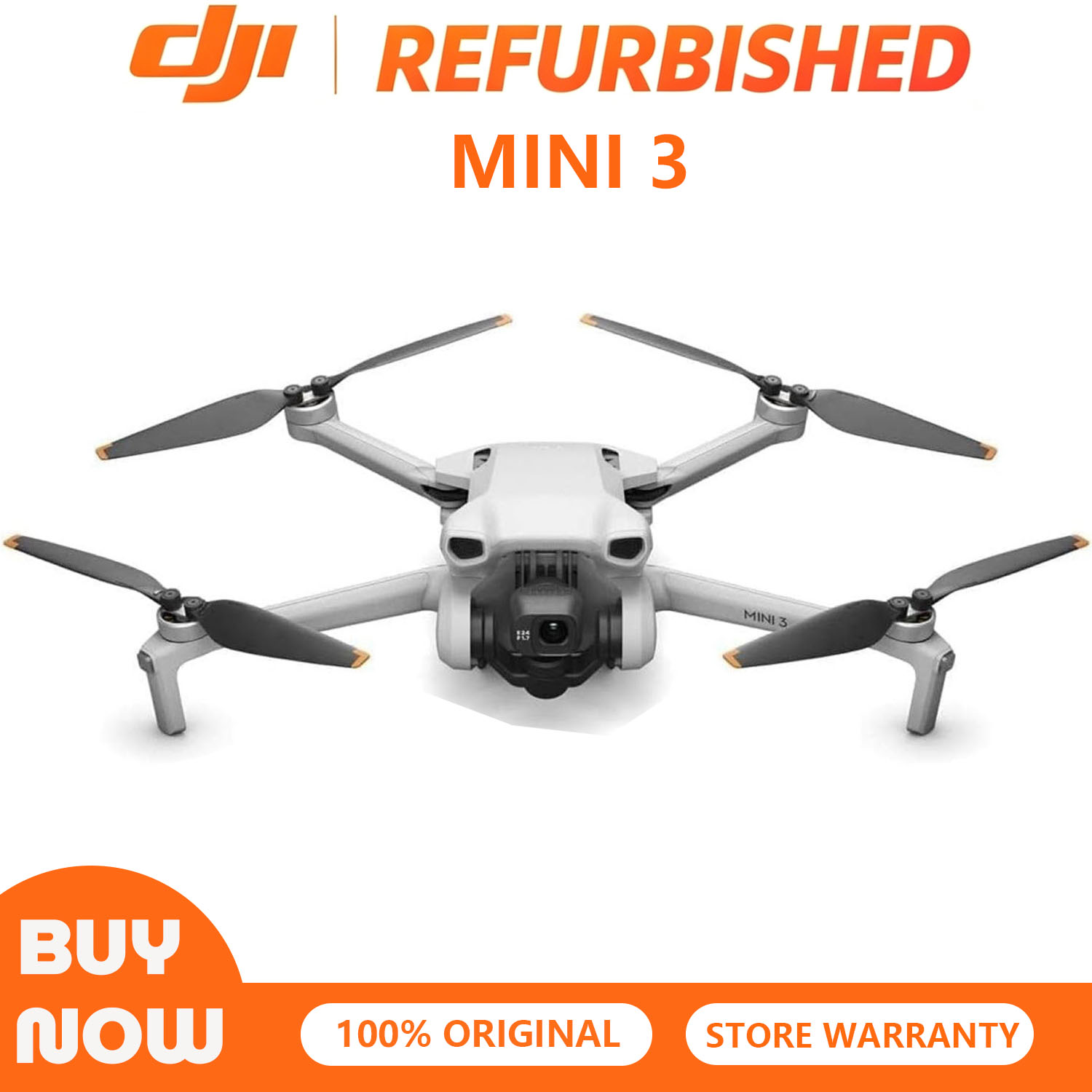 再生品の中古DJI Mini 3ドローン、3軸機械式ジンバル - Drone Mapping のレビューと価格