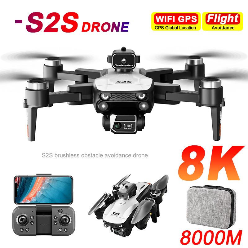 新しい S2S ドローン 8K プロフェッショナル HD デ - Drone Surveying のレビューと価格