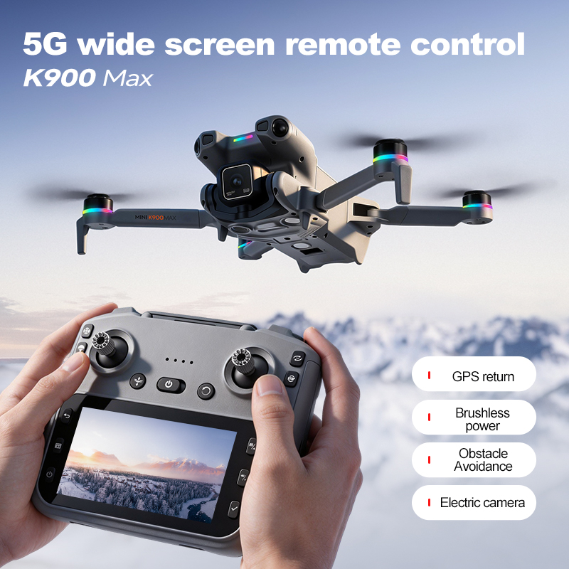 2026年新型K900 8K GPS搭載ドローン。釣り用、空 - Drone Surveying のレビューと価格
