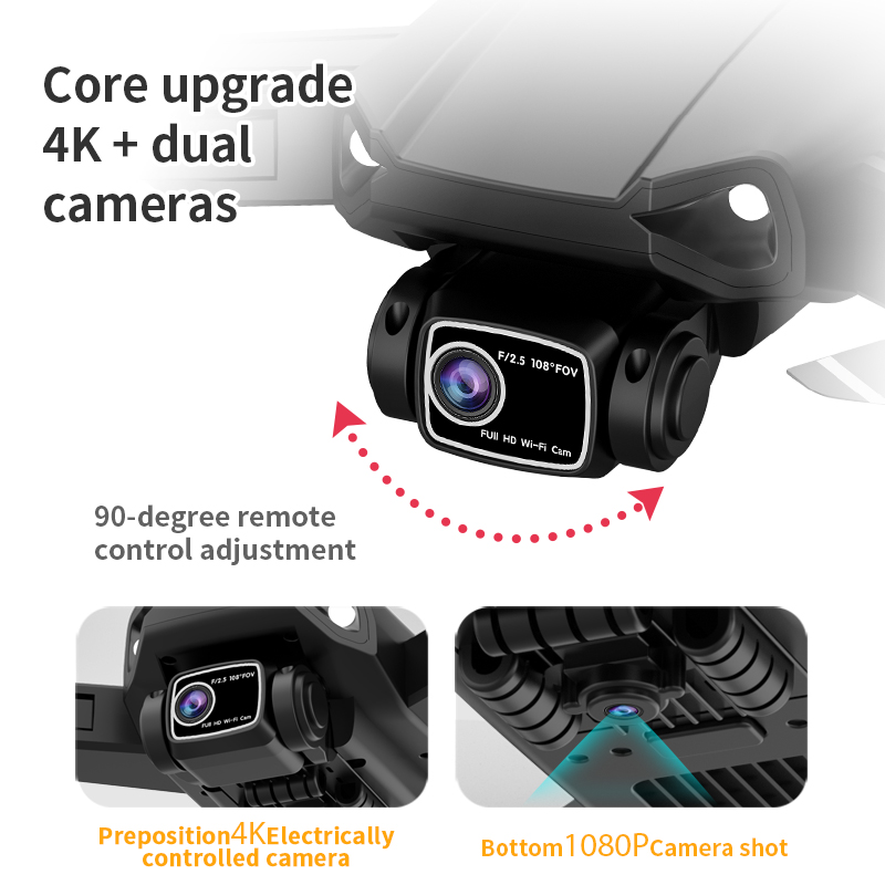 L900 PLUS GPSドローン 4KプロフェッショナルH - Drone Surveying のレビューと価格