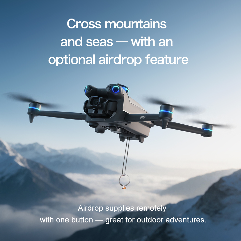 オリジナルGT60 GPS折りたたみ式RCクアッドコプター  - Drone Surveying のレビューと価格