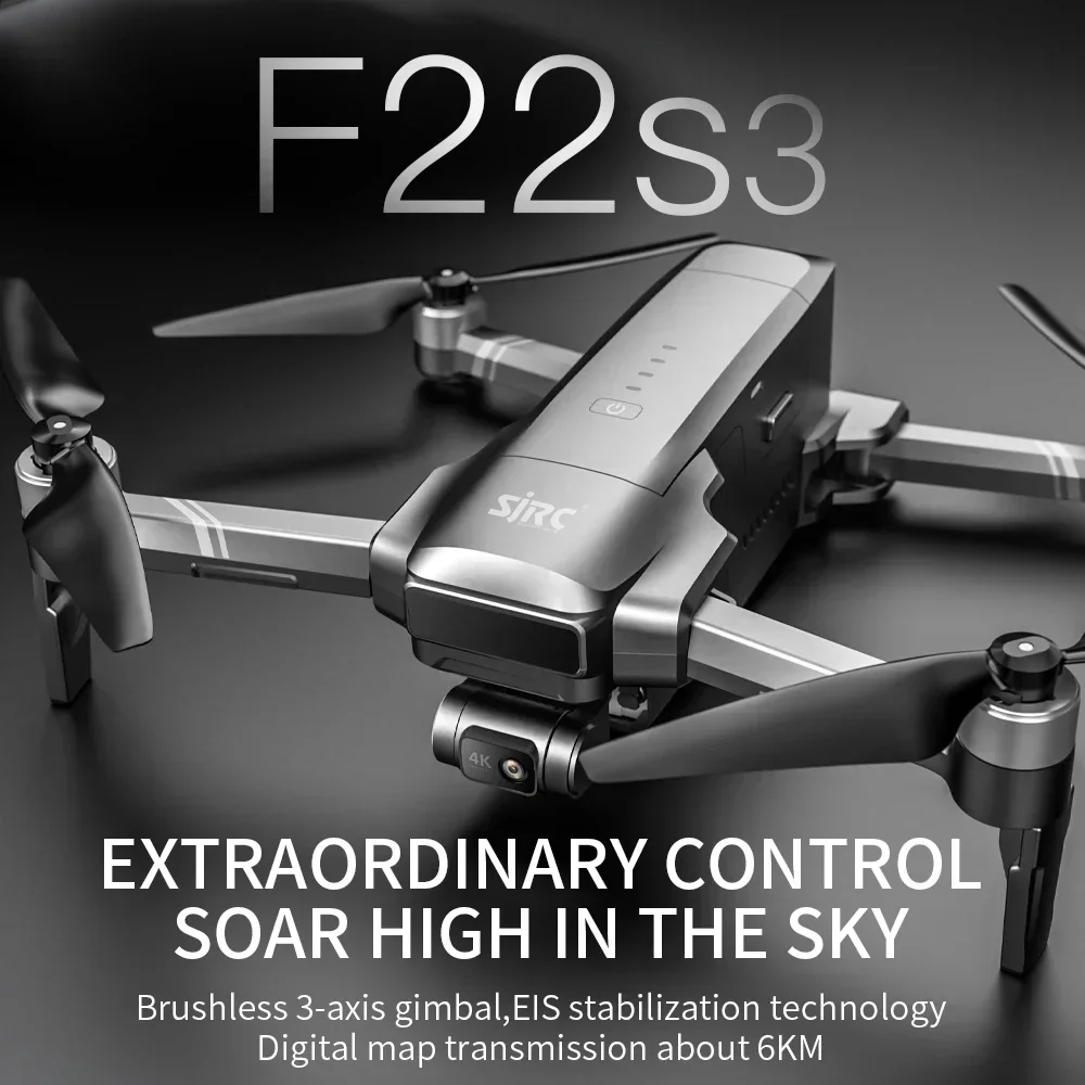 SJRC F22 S3 pro 折りたたみ式RCクアッドコプ - Drone Surveying のレビューと価格