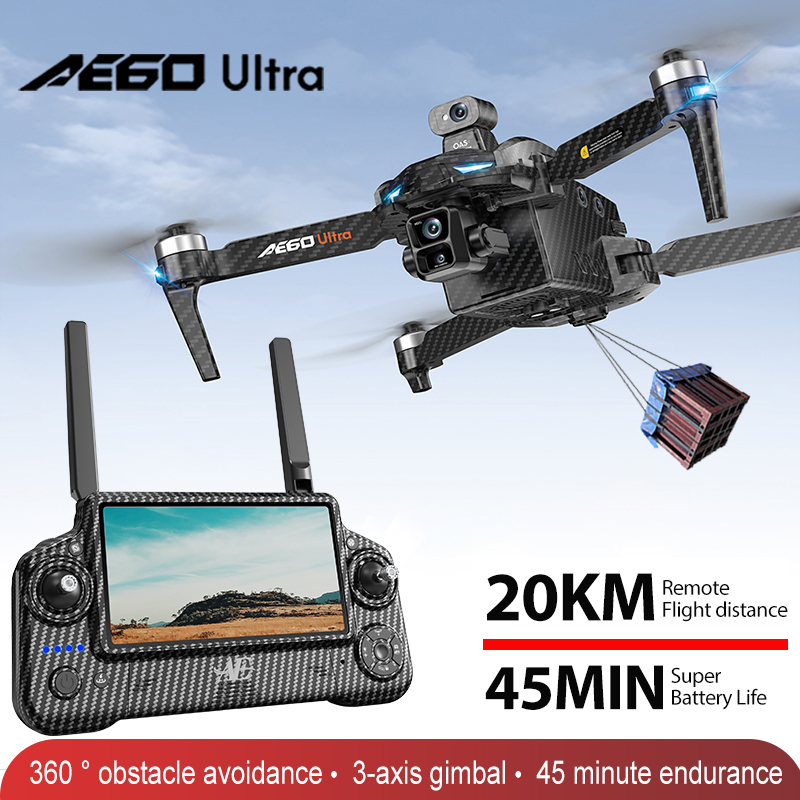 AE60 GPSドローン プロフェッショナル 8Kカメラ 3 - Drone Mapping のレビューと価格