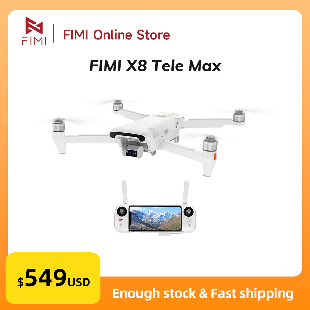 FIMI X8 Tele Max ドローン 4Kプロフェッシ - Drone Thermal Imaging のレビューと価格