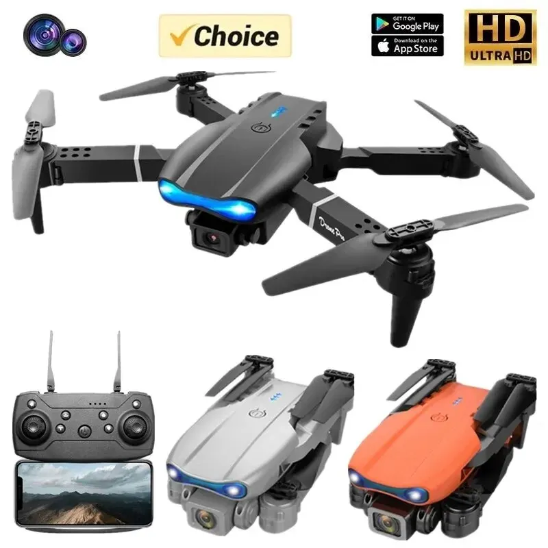 プロフェッショナルミニドローン E99 HD 4k カメラ折 - Drone Surveying のレビューと価格